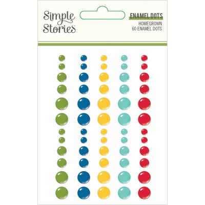 Simple Stories Homegrown - Enamel Dots
